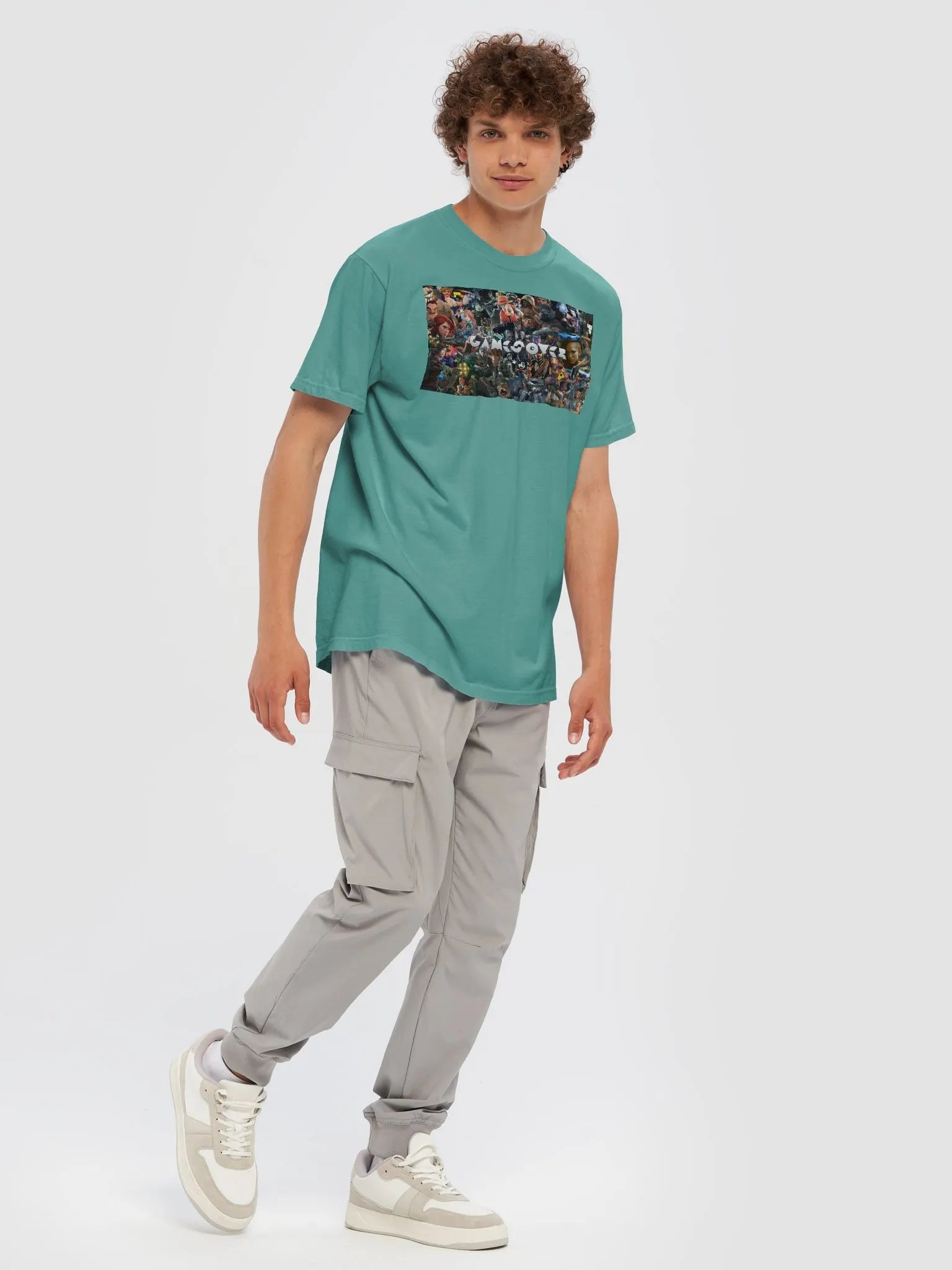 CAMISETA GAMESOVER VERDE product image (7)