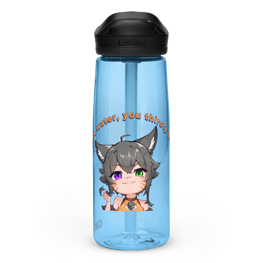 WolfcatRisi Mischievous CamelBak Eddy®+ Sports Water Bottle w/ Text product image (1)