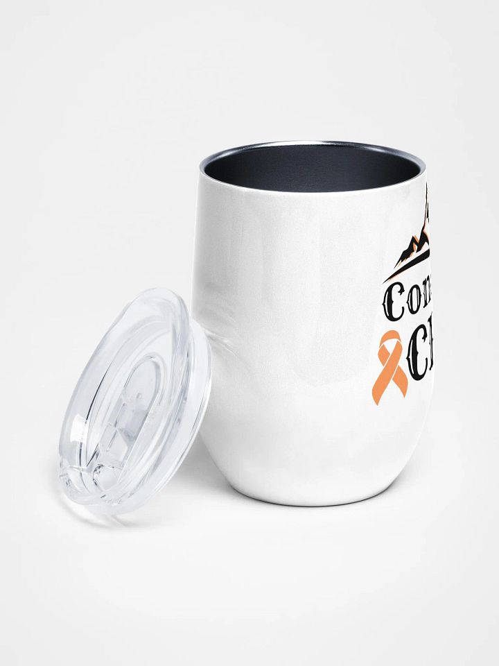 OFFICIAL Conquer CRPS stainless steel Wine Tumbler (12oz) product image (2)