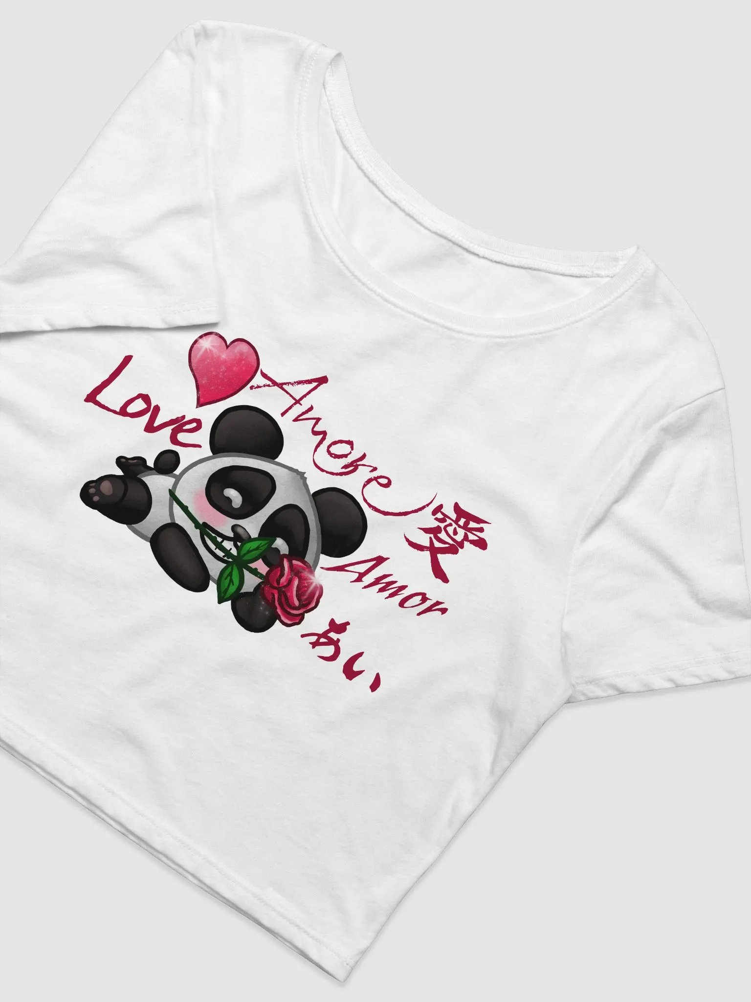 Love Languages Crop Top product image (1)