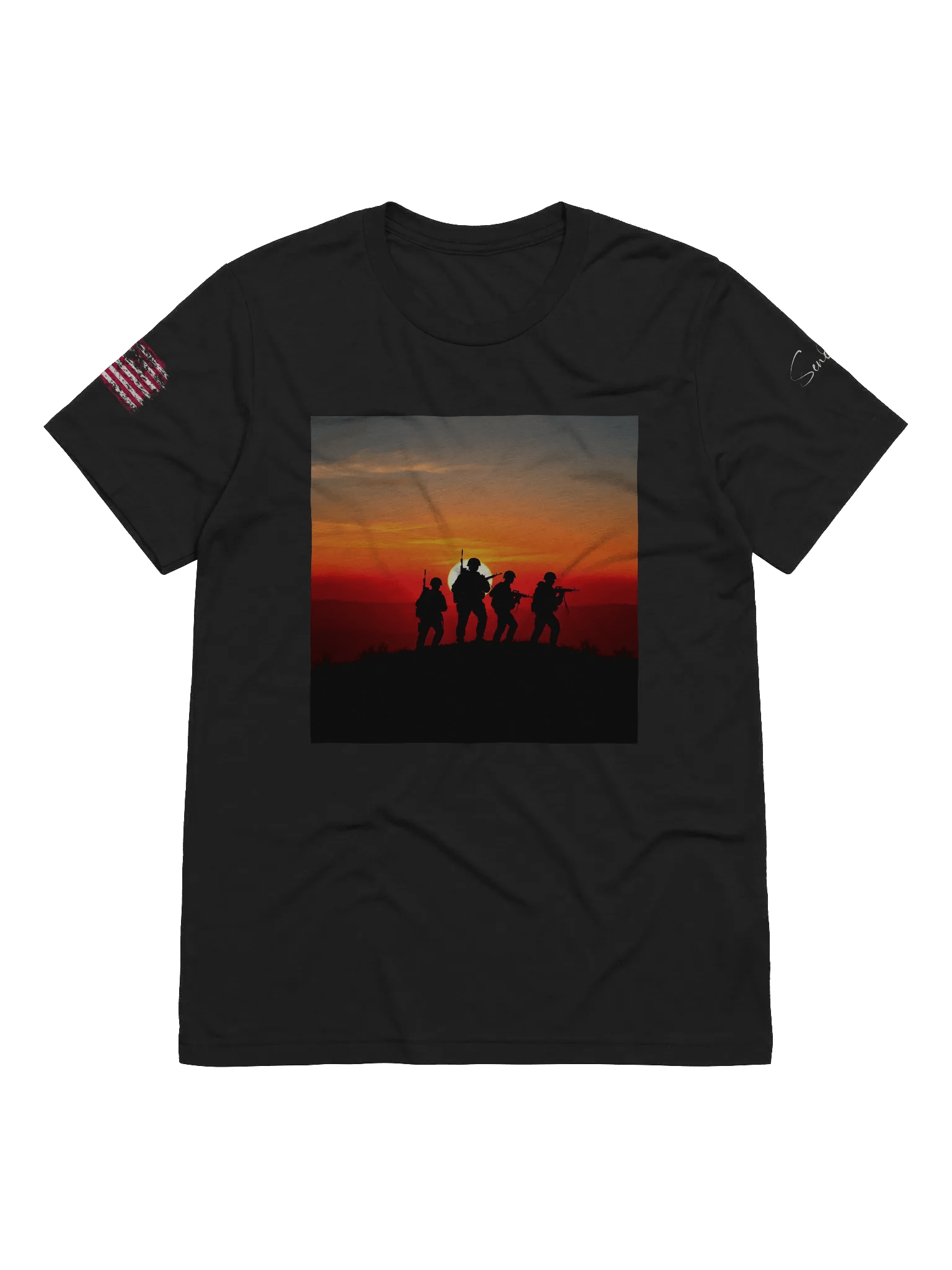 Because of the Brave T-Shirt product image (4)