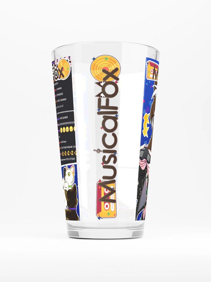 4 Year Streamversary Pint glass product image (1)