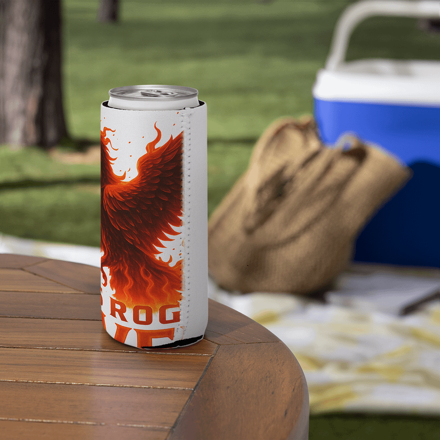 Flaming TxRogueRaven Can Cooler product image (14)