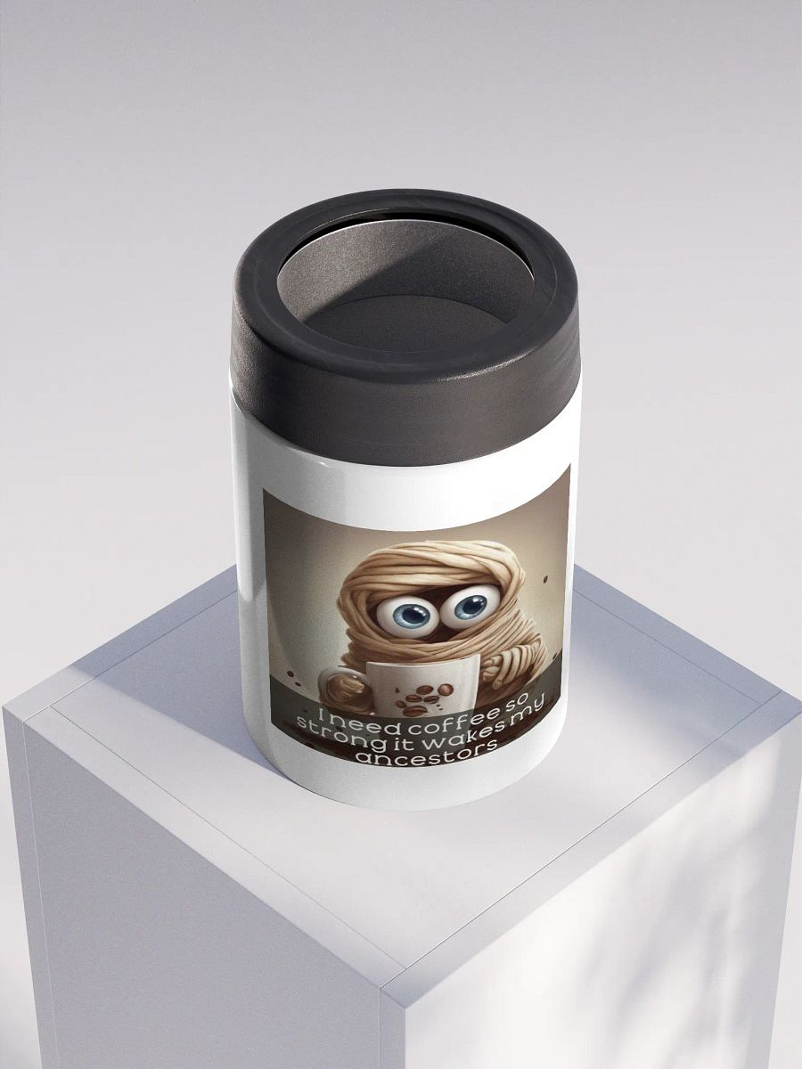 Ancestor Strength Coffee Stainless Steel Koozie product image (4)