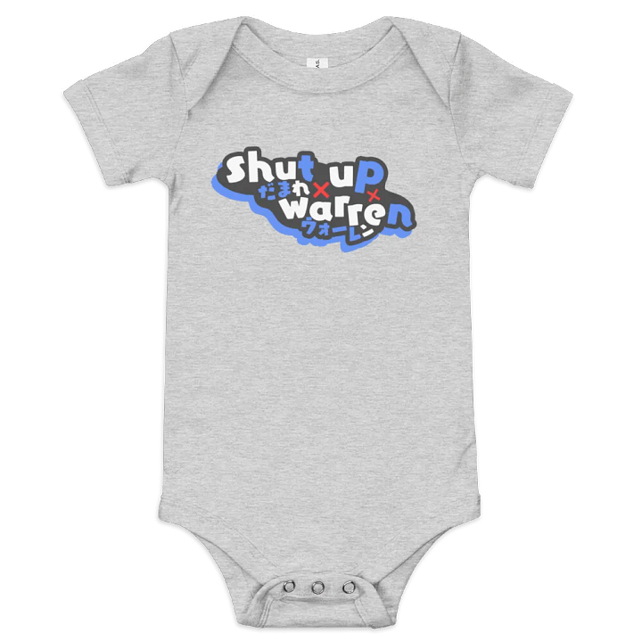 shut up warren onesie product image (1)