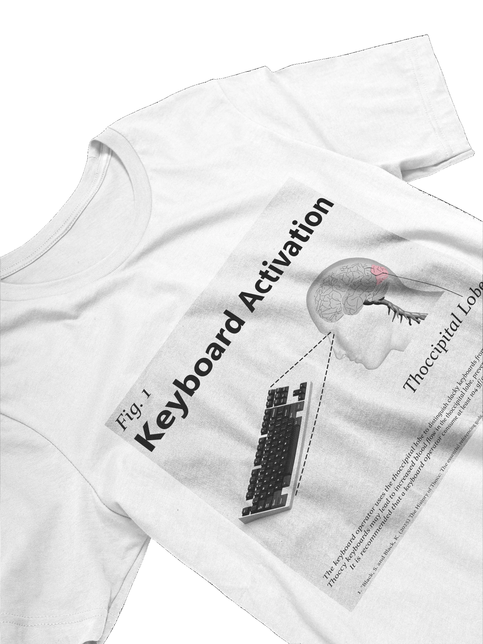 Keyboard Activation Diagram T shirt product image (3)