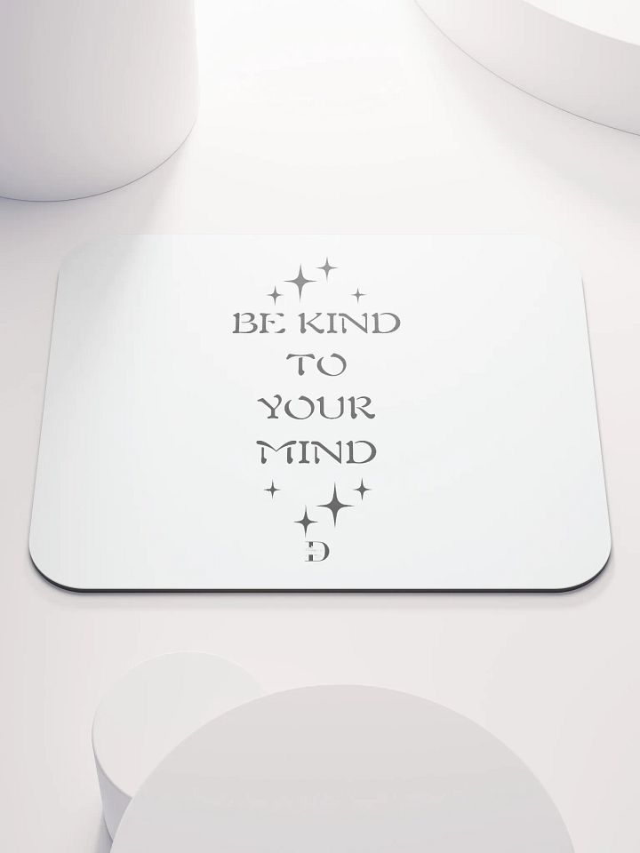 Infinite Black Space Mouse Pad product image (1)