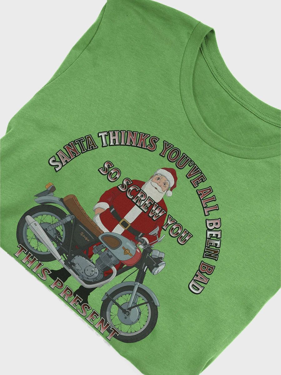 Santa Thinks Unisex T-Shirt product image (42)