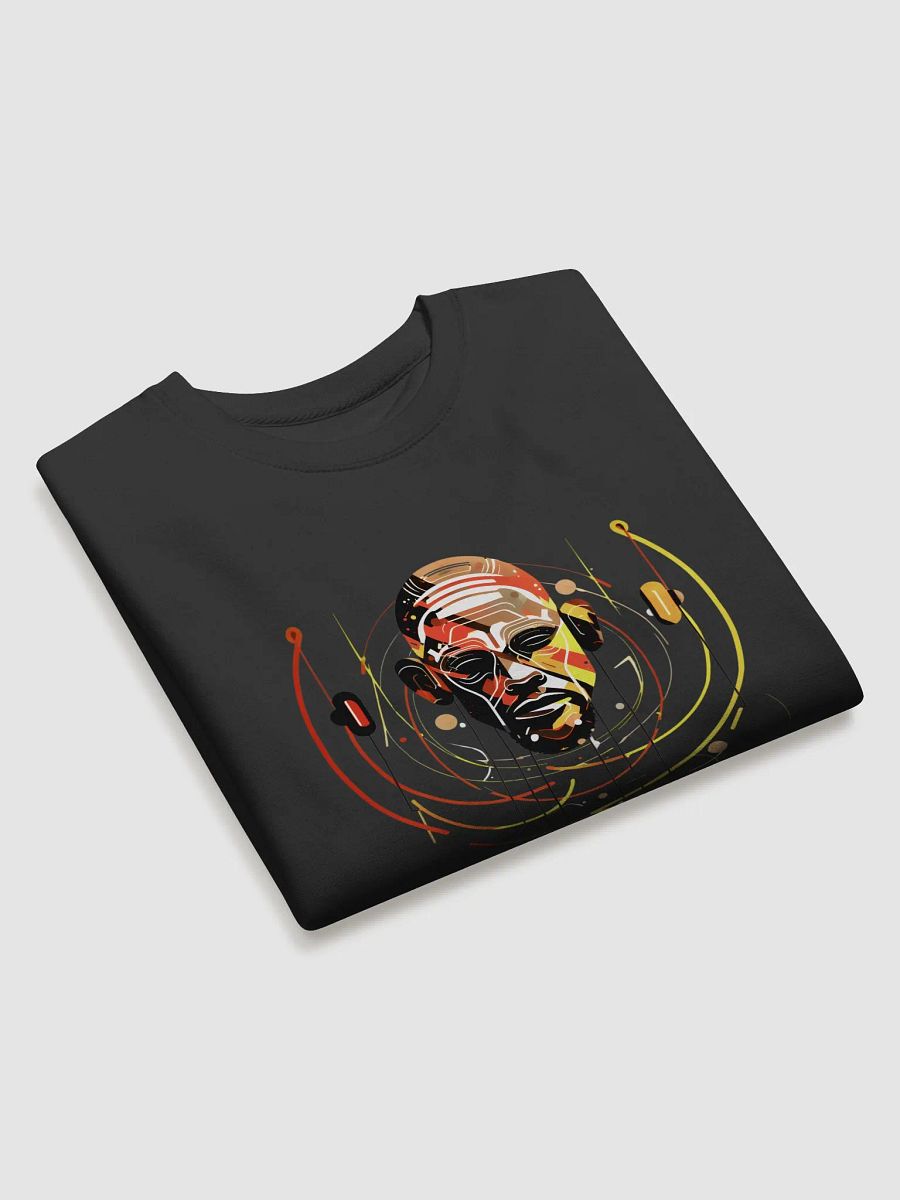 Abstract Headphones Techno Art Long Sleeve Sweater – Vibrant Music-Inspired Pullover product image (12)