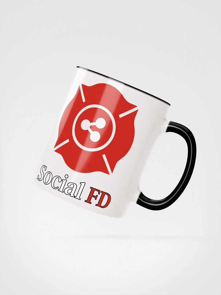Social FD Smoke Detector Ceramic Mug product image (2)