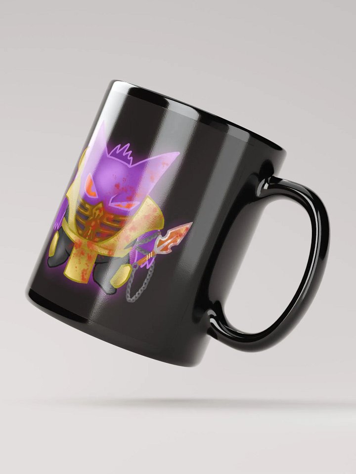 Scorpion X Gengar (Bloody) Black Glossy Mug product image (2)