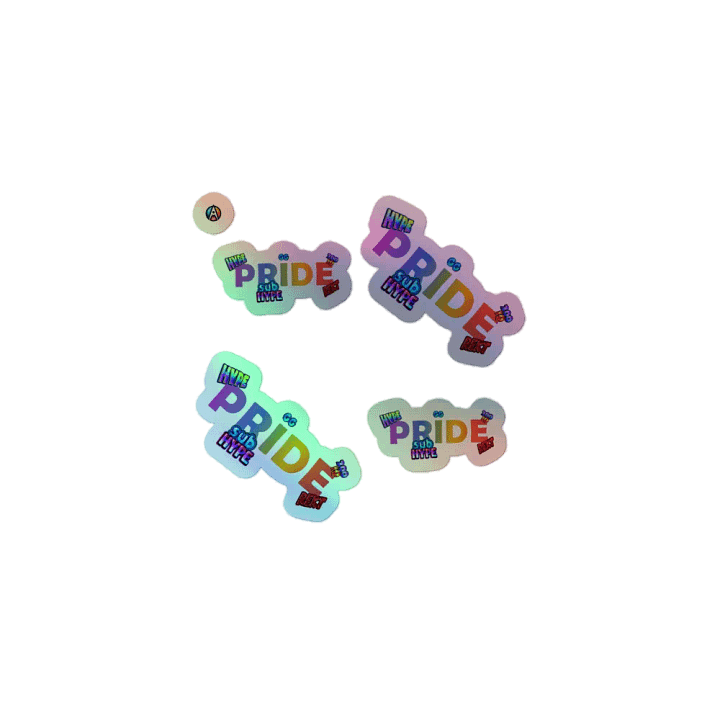 Pride Holographic Sticker Sheet product image (1)