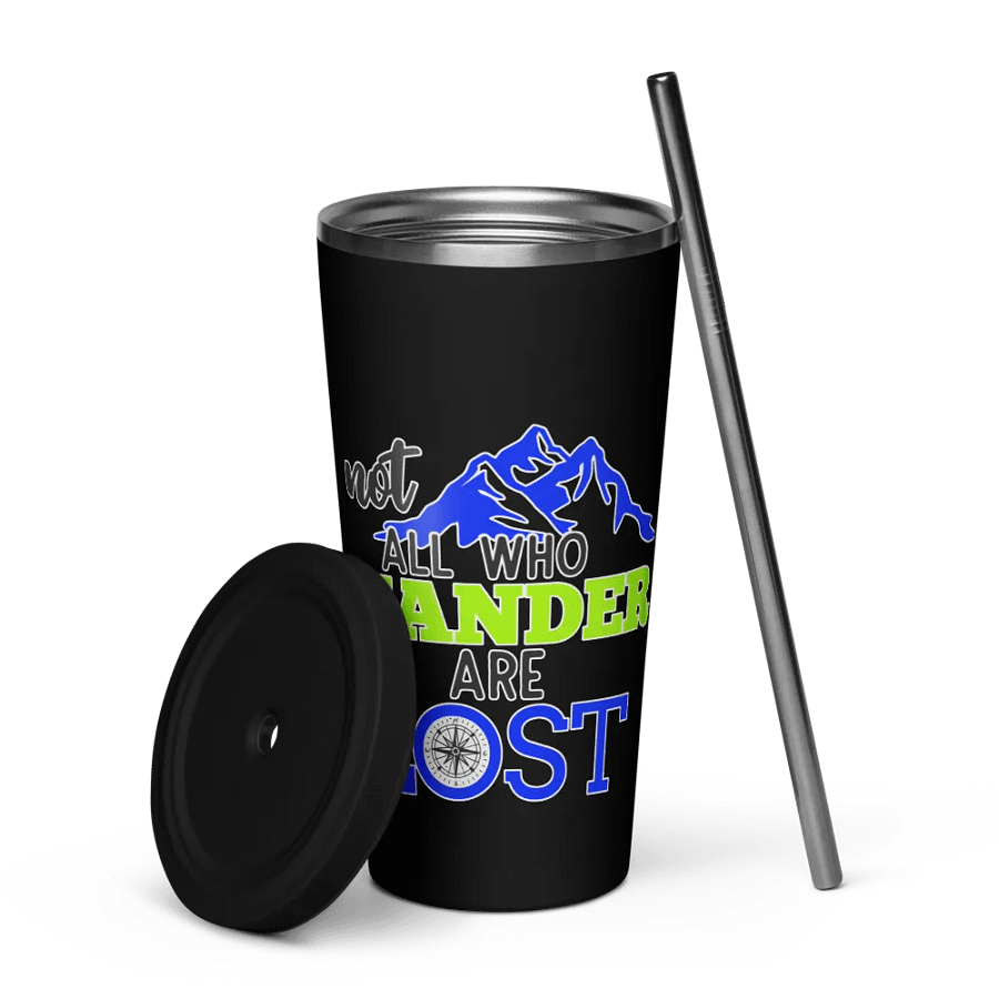 Not All Who Wander Are Lost v2 Insulated Tumbler product image (9)
