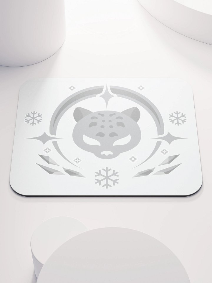Mimi Icon Black White Mousepad product image (1)