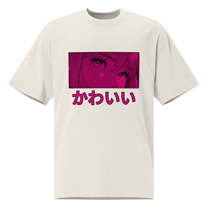 BUIII Kawaii Pink Variant: Premium Oversized T-Shirt product image (1)