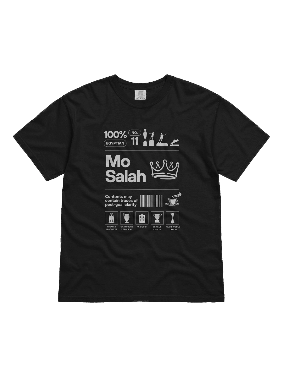 Mo Salah Product Information T-shirt product image (1)