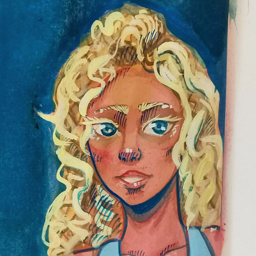 Girly kinda slayed tbh
#gouache #traditionalart #painting #365daysofdoodles #artist #artistsoninstagram