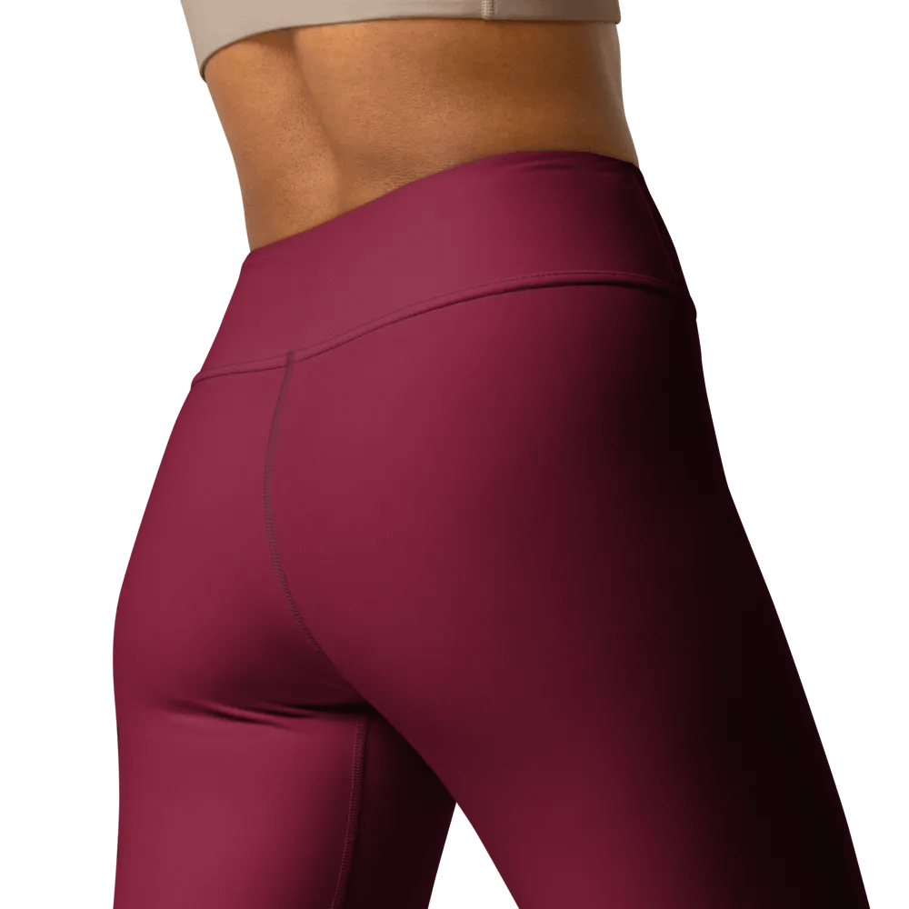 Maroon Yoga Leggings product image (11)