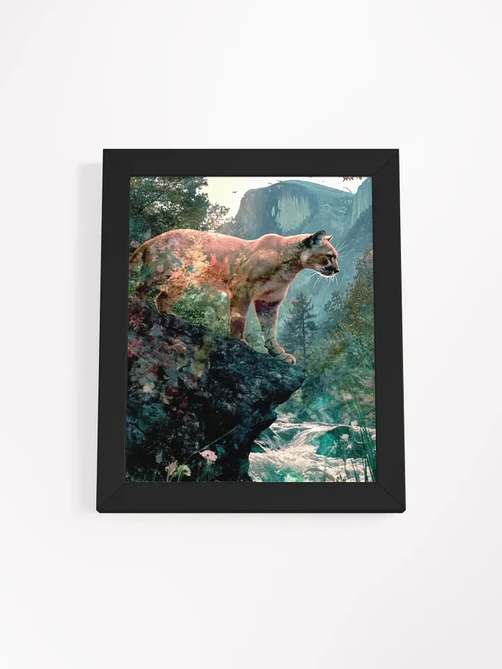 Mountain Lion, Framed Matte Poster product image (1)