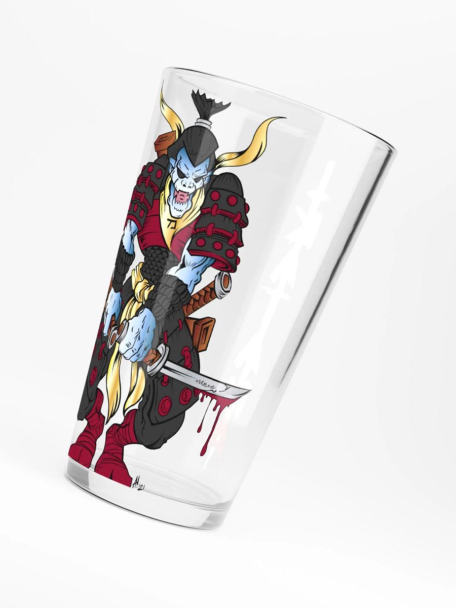 Samurai Pint Glass product image (3)