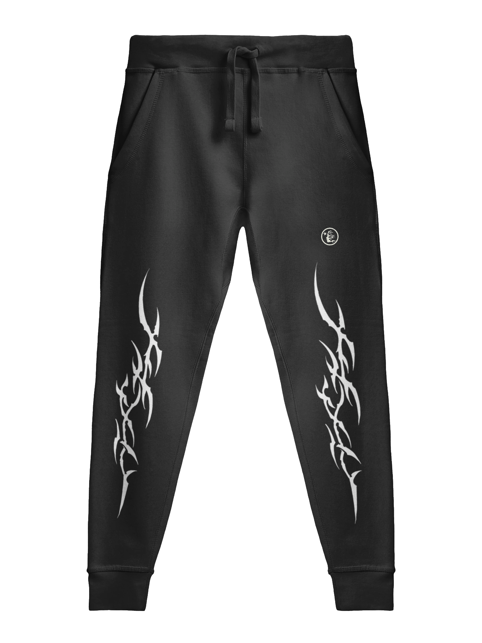 Hellstar Flame Flare Sweatpants Black product image (1)