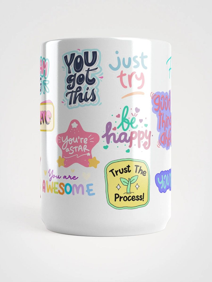 Motivational Mantra Mug - White product image (6)