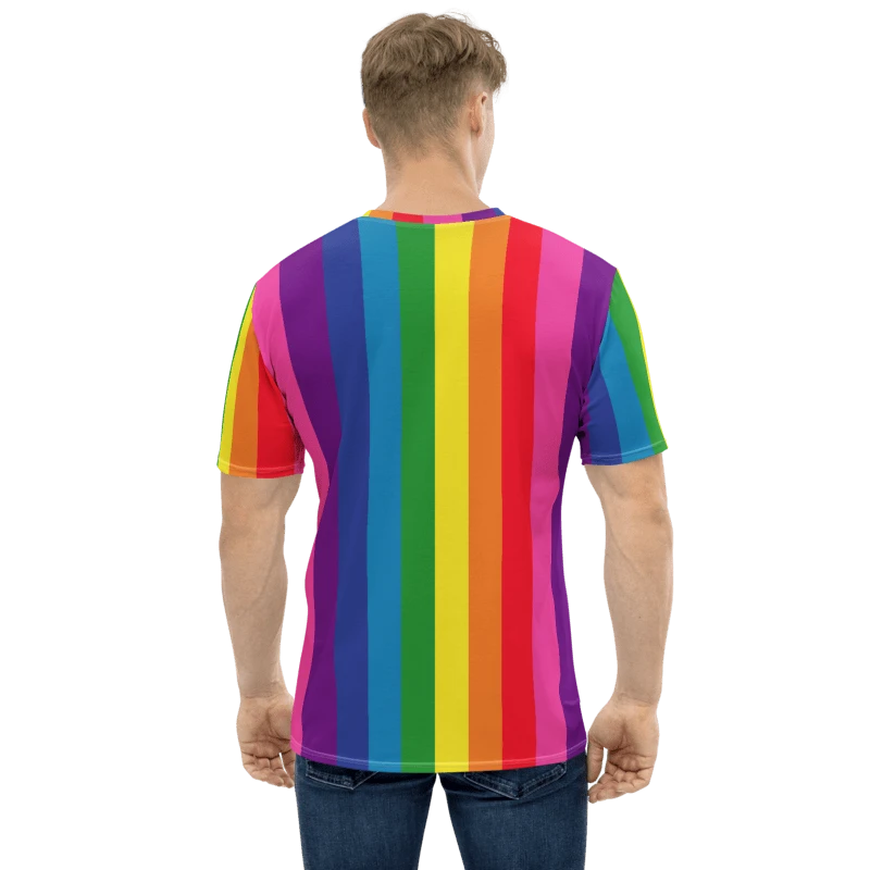 1978 Rainbow Pride Flag = 8-Color - All-Over Print Shirt product image (5)