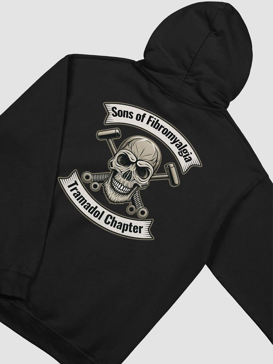 Sons of Fibromyalgia Hoodie – Chronic Pain Warrior Sweatshirt | Funny Fibro Awareness Apparel product image (2)