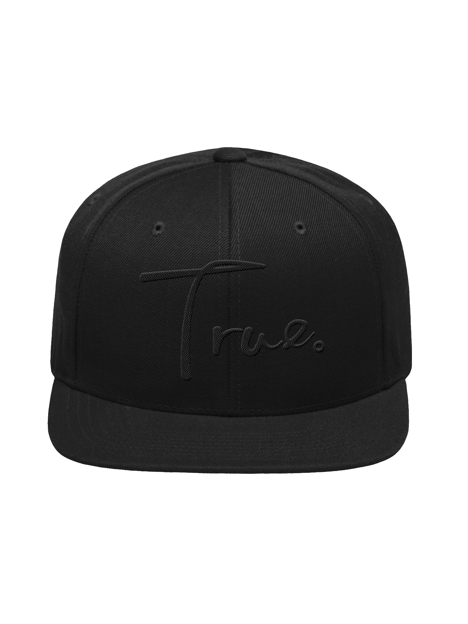 Cast Snapback — in Black + Charcoal product image (1)