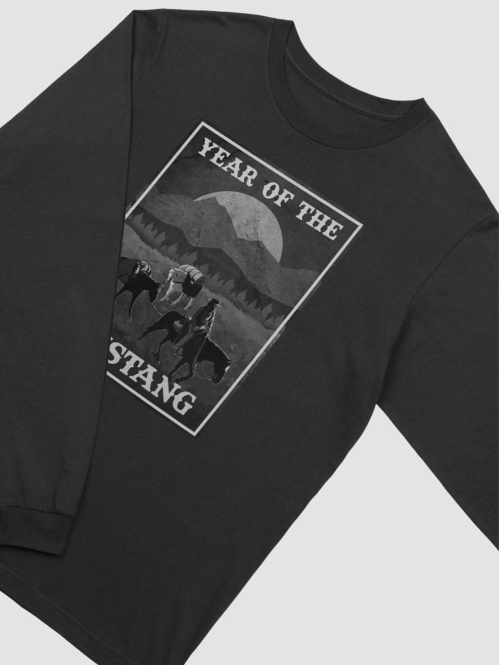 Year of the Mustang Finale Long Sleeve Tee (Grayscale) product image (1)