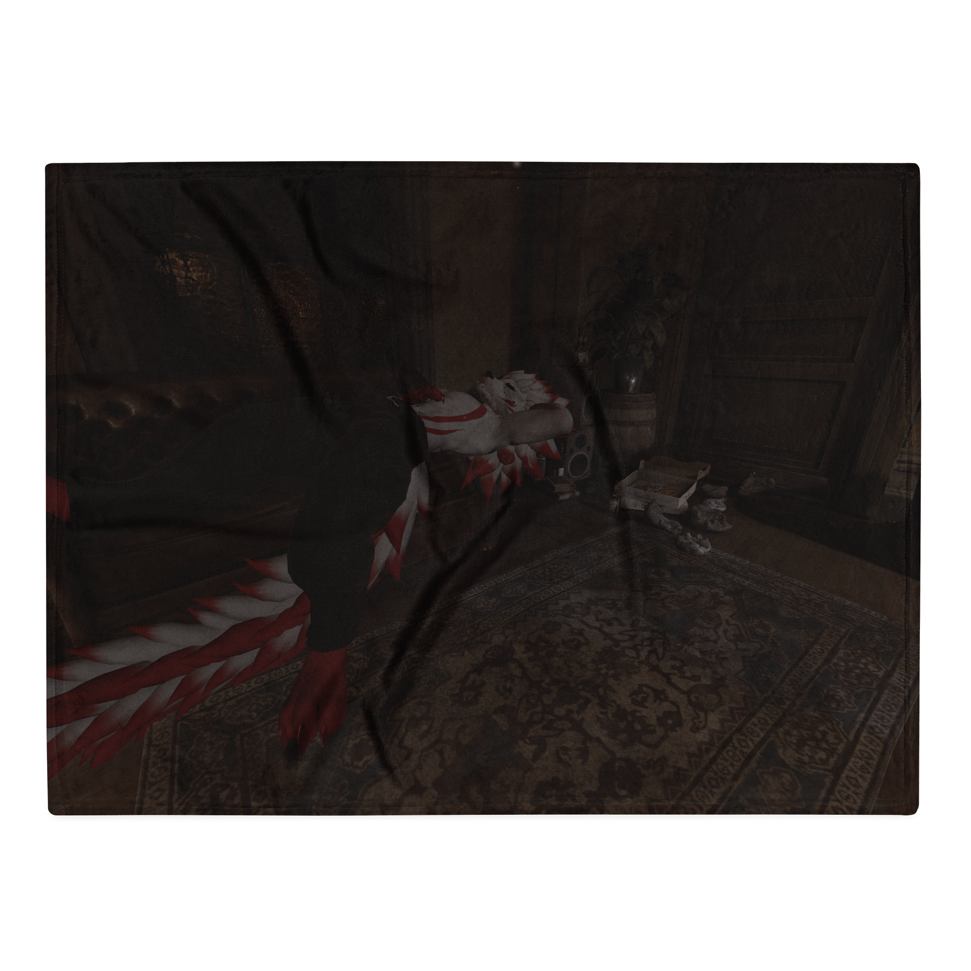 Nightbeast Niko Throw Blanket product image (2)