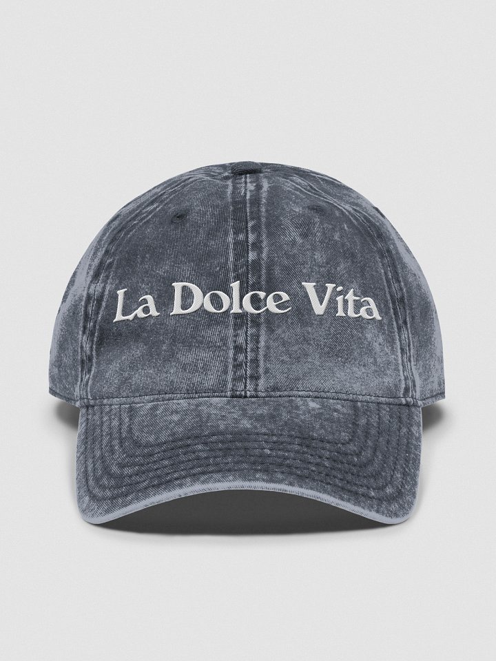 La Dolce Vita – Vintage Wash Cap product image (8)
