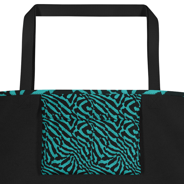 Teal Zebra Bag product image (2)
