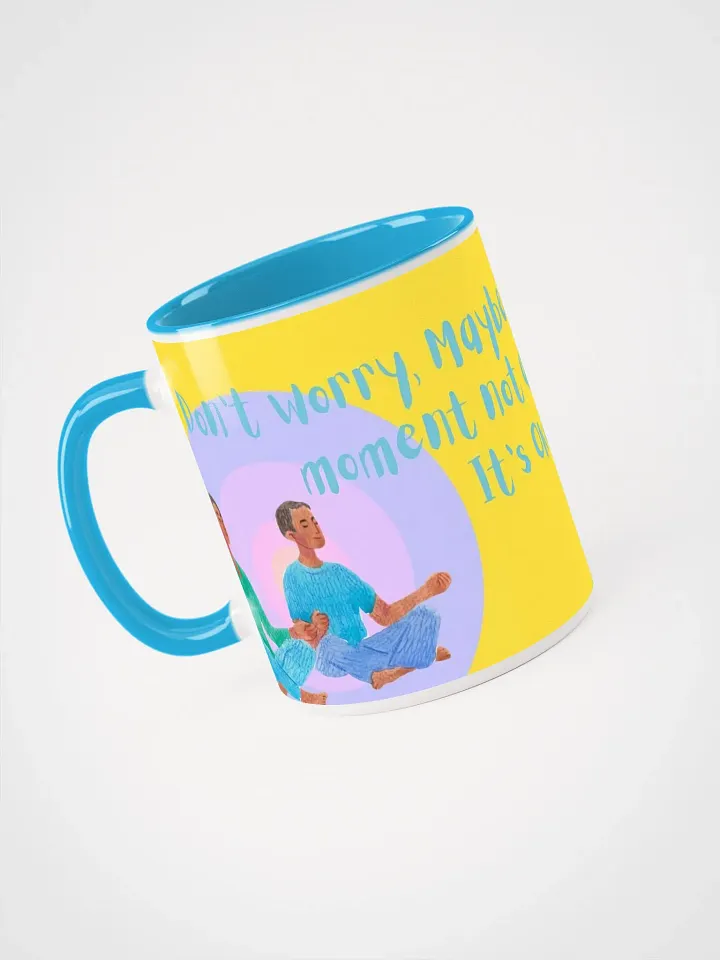 A Gentle Reminder Ceramic Mug with Color Inside product image (1)