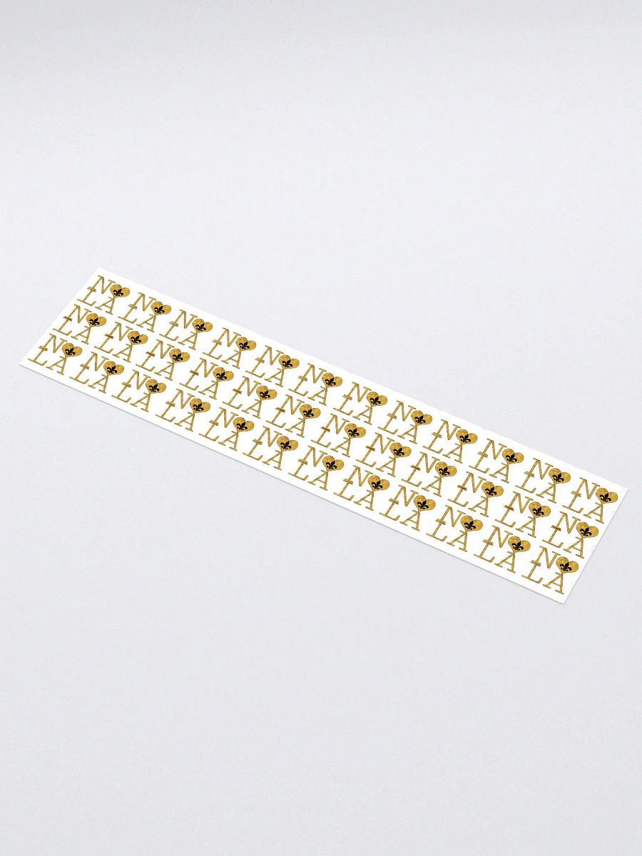 I LOVE NOLA **LEGACY STICKER** (GOLD WRAP FULL + OUTLINE LONG) product image (1)