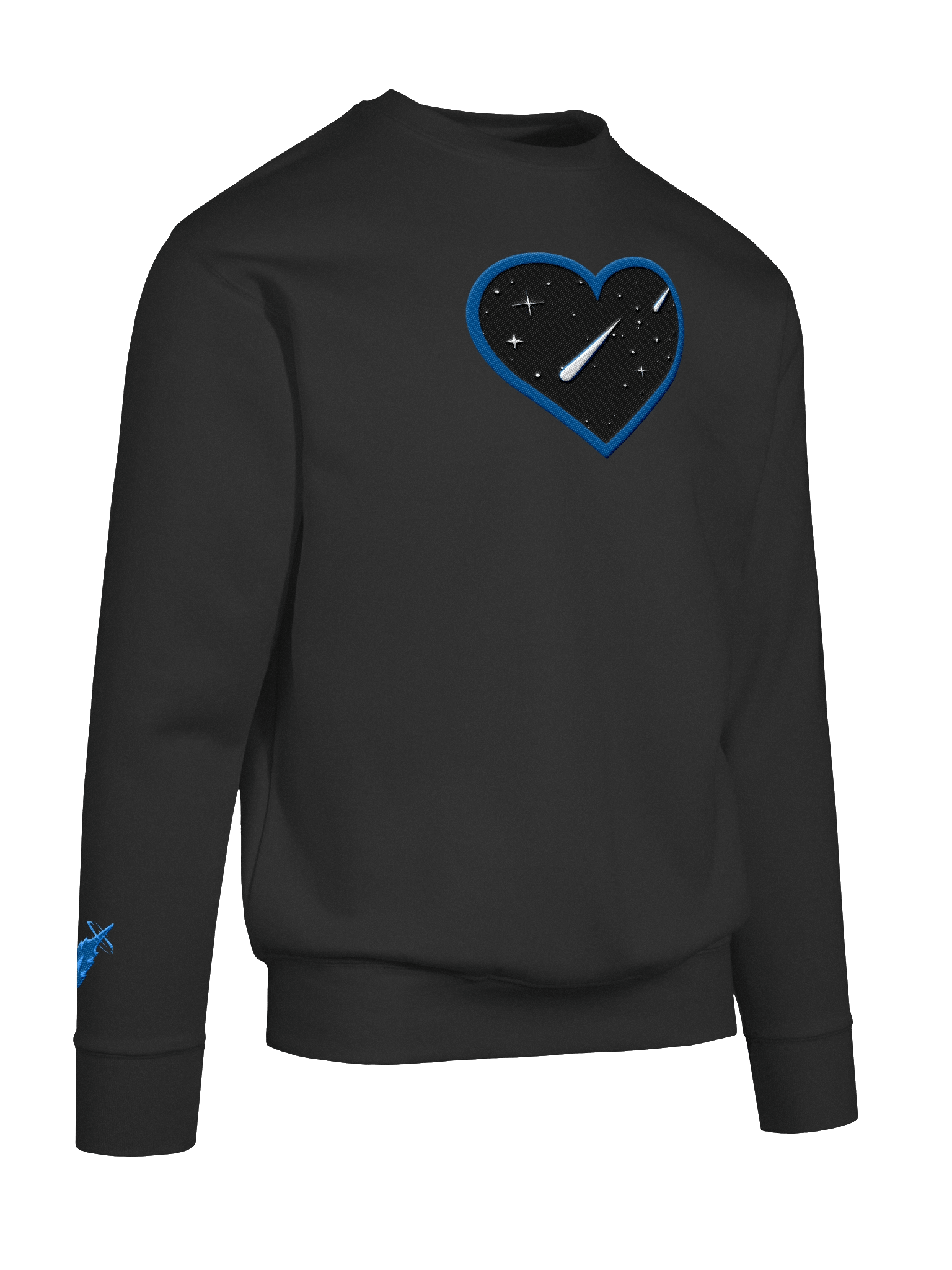 Embroidered Space Heart Long Sleeve Tee product image (10)