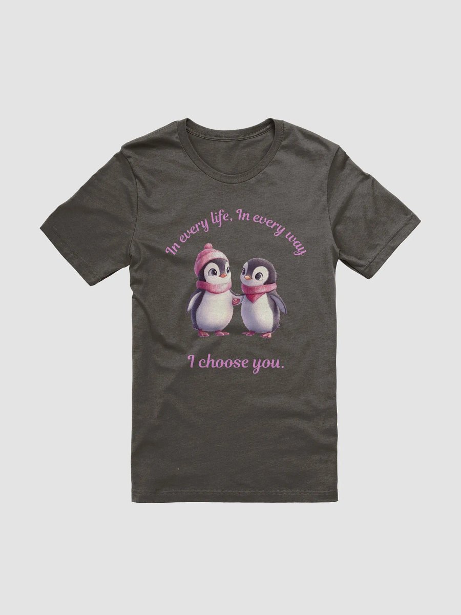 Cute Penguin Couple Love Shirt product image (7)