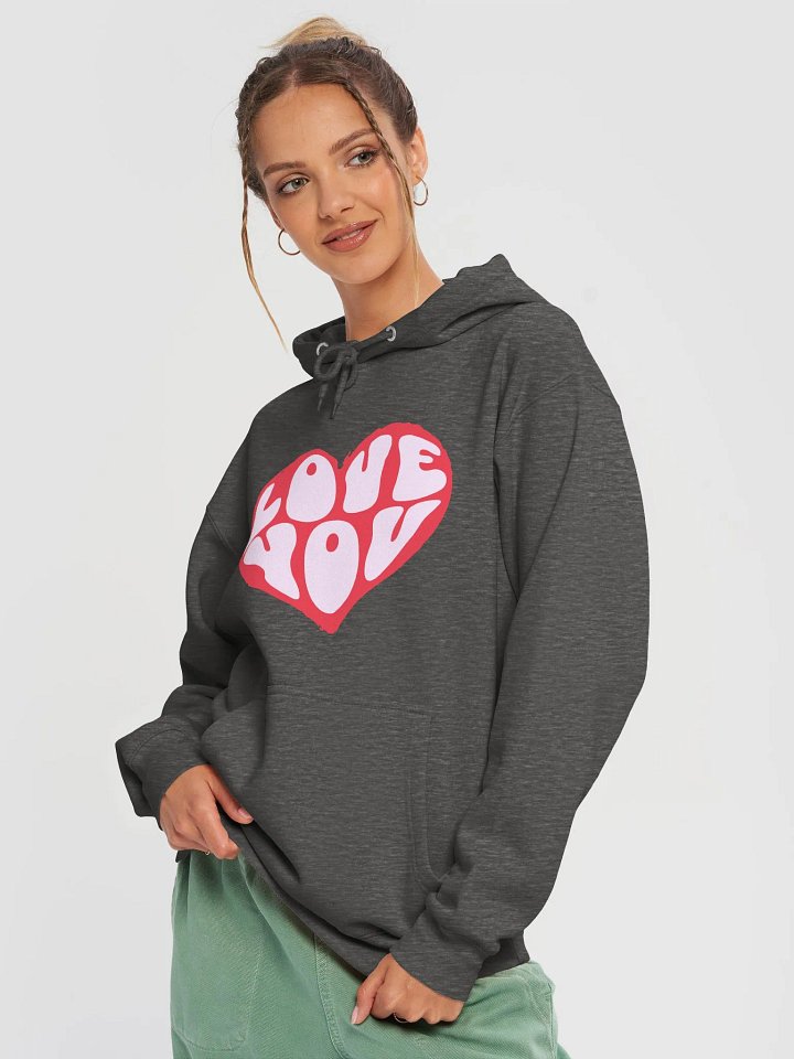 Love You Heartfelt Hoodie product image (6)