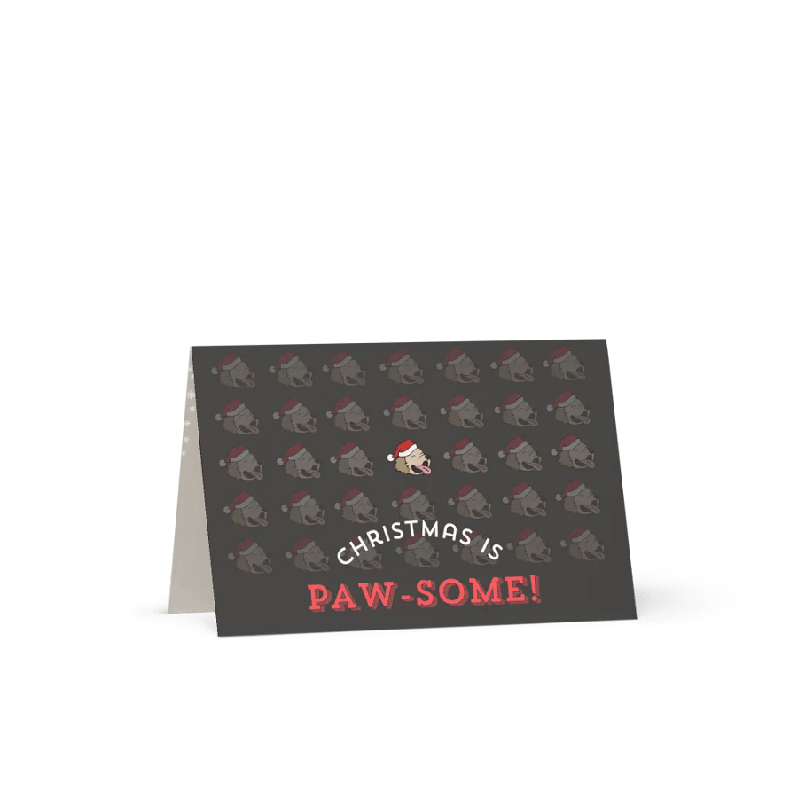 Christmas is Paw-some! 35 Laughing Retrievers Christmas Card product image (1)