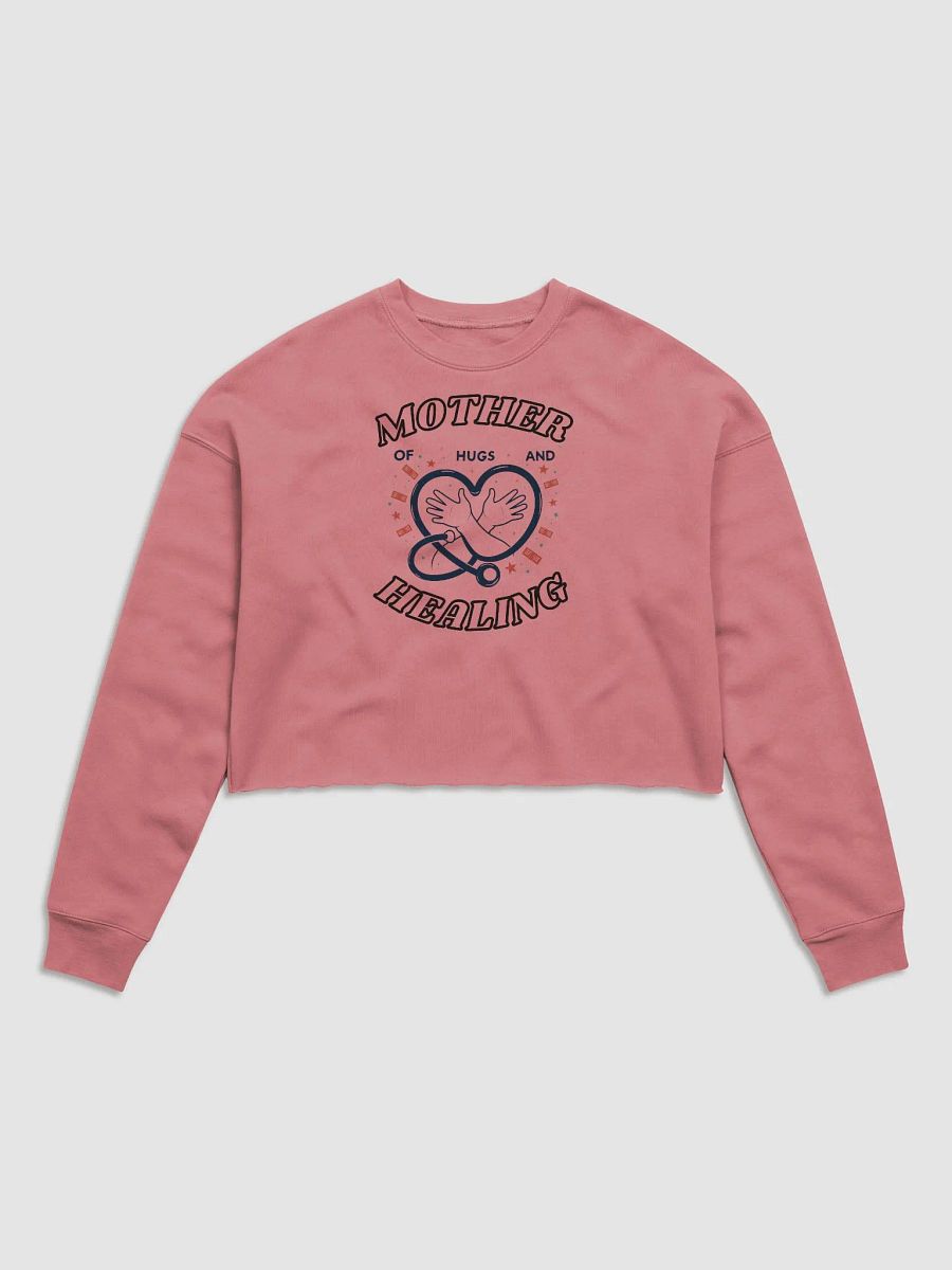 Stethoscope Heart Hugs Women's Crop Sweatshirt product image (1)
