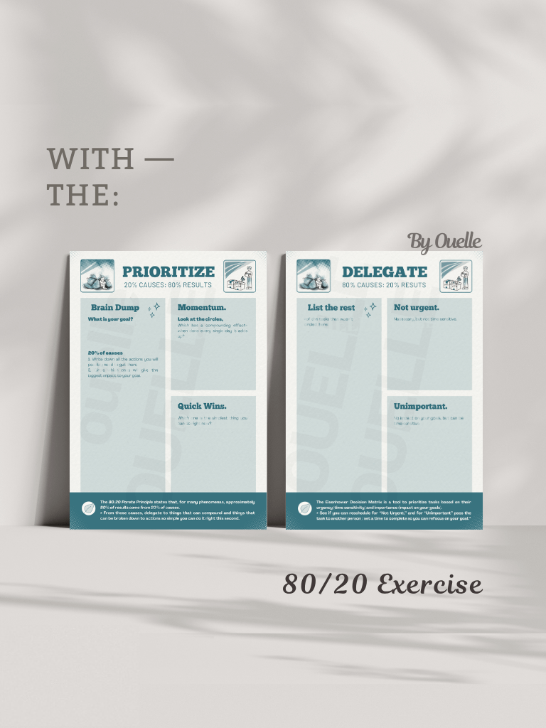 High-Impact Productivity Worksheet (PDF) product image (3)