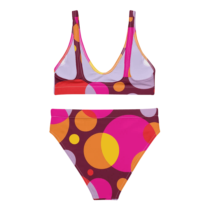 Vivid Energy Circle High-Waisted Bikini Set product image (1)