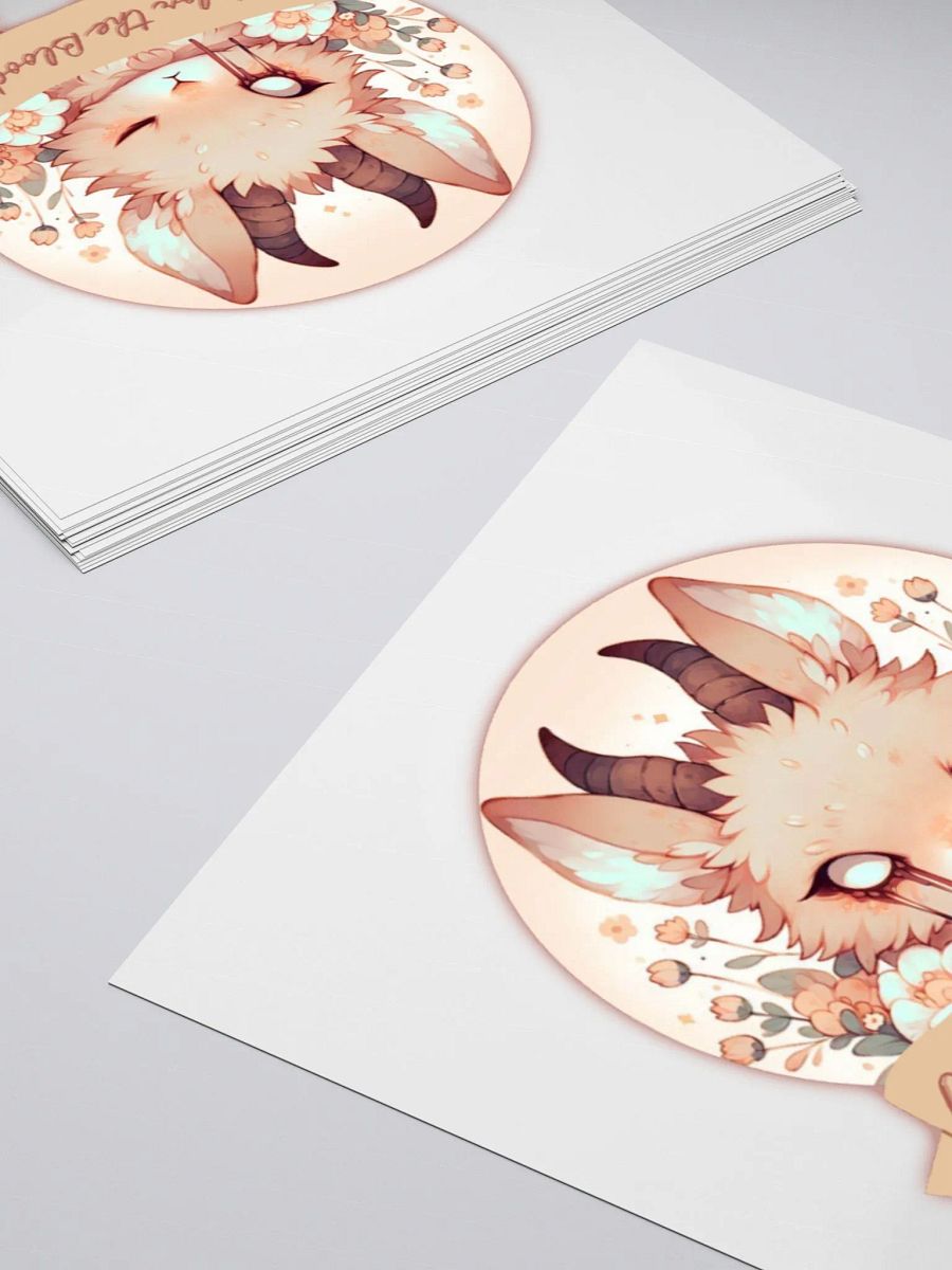 Blood for the blood bun sticker product image (7)