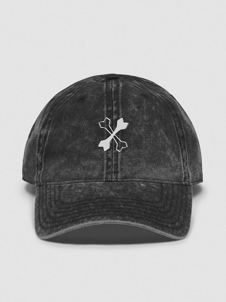 Crossbones Vintage Washed Cap product image (1)