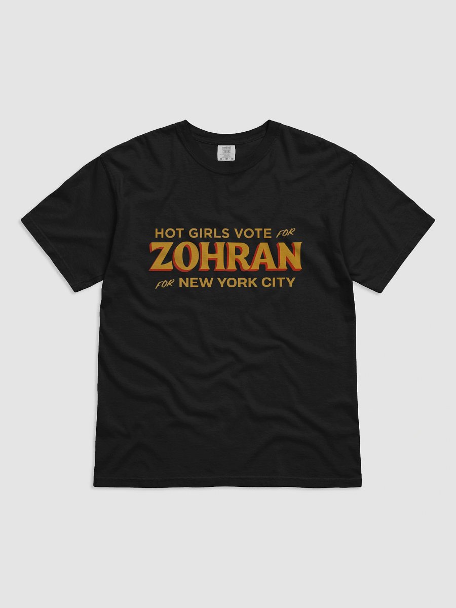 Hot Girls Vote for Zohran for New York City T-Shirt product image (1)