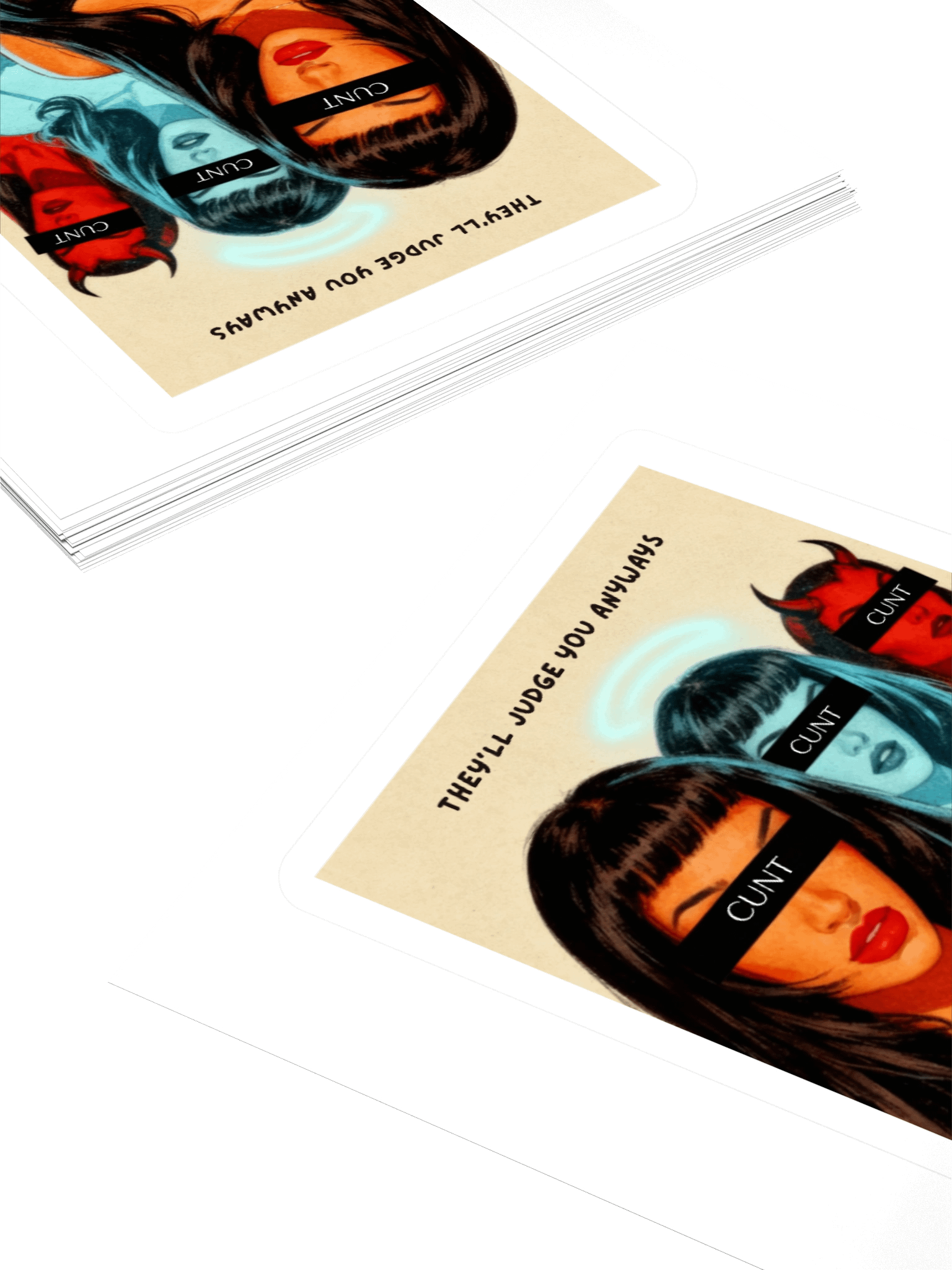 They'll judge you anyways - Sticker product image (4)