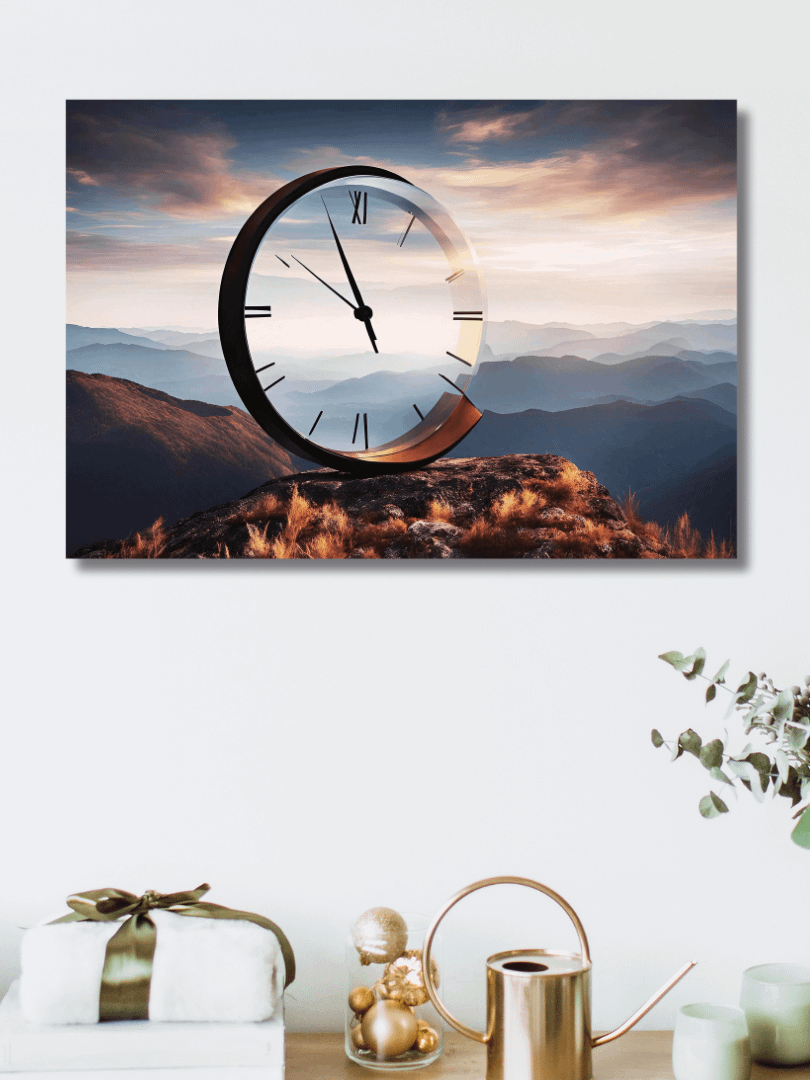 Time Confusion-3 | Artistic Wall Painting product image (4)