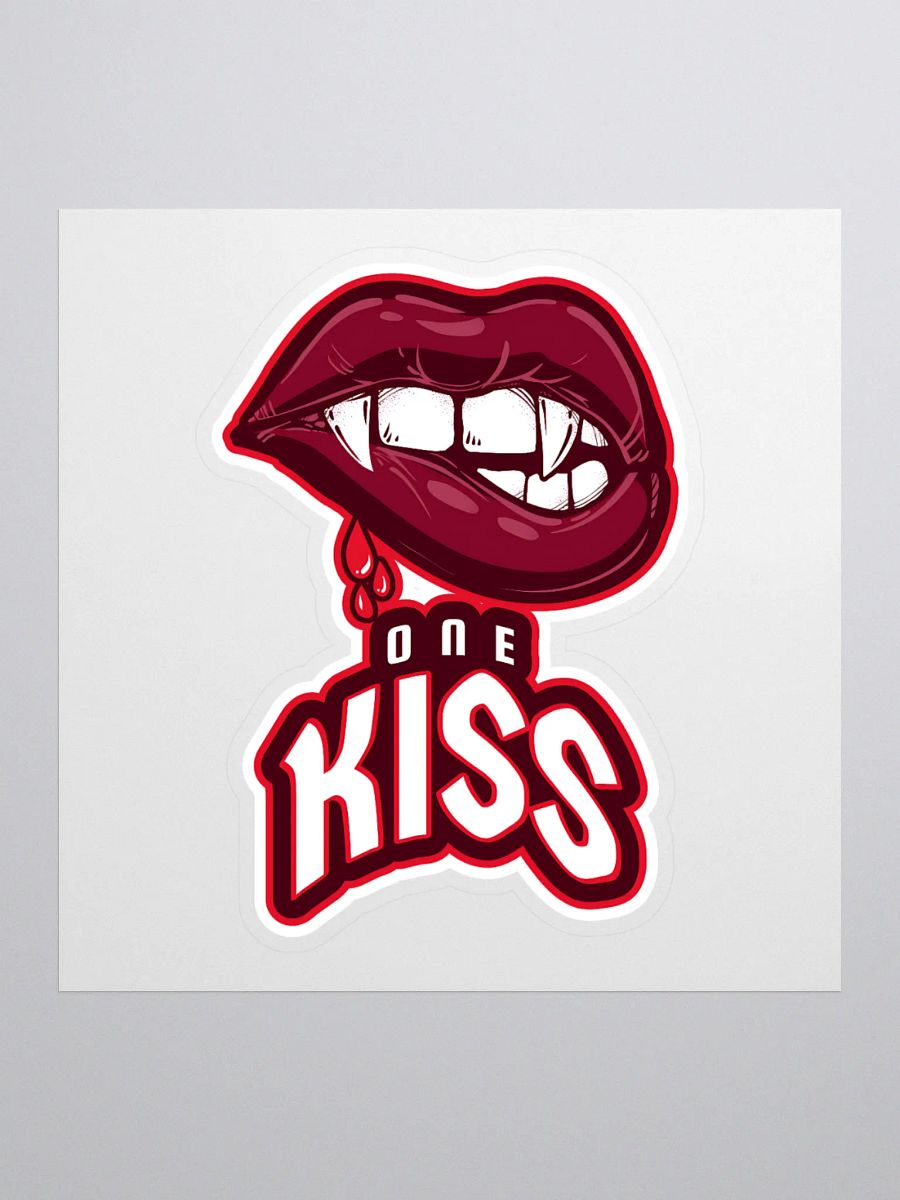 Vampiric Kiss Cut Stickers product image (1)