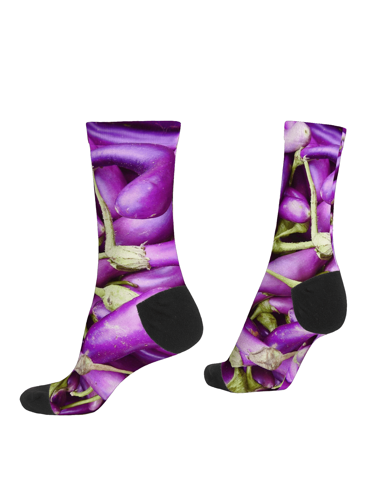OhitsLaz Eggplant socks product image (4)