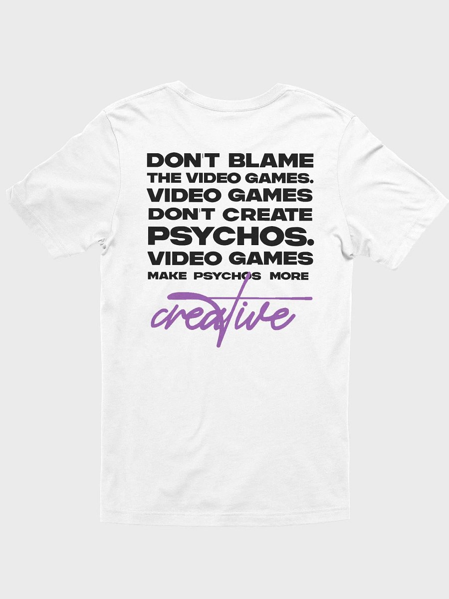 Creative Psycho - White Tee product image (3)